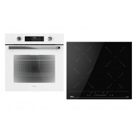 TEKA HSB 6350 WH & IBC 64110 SSM BK Σετ Εντοιχιζόμενος Φούρνος & Εστία 70lt